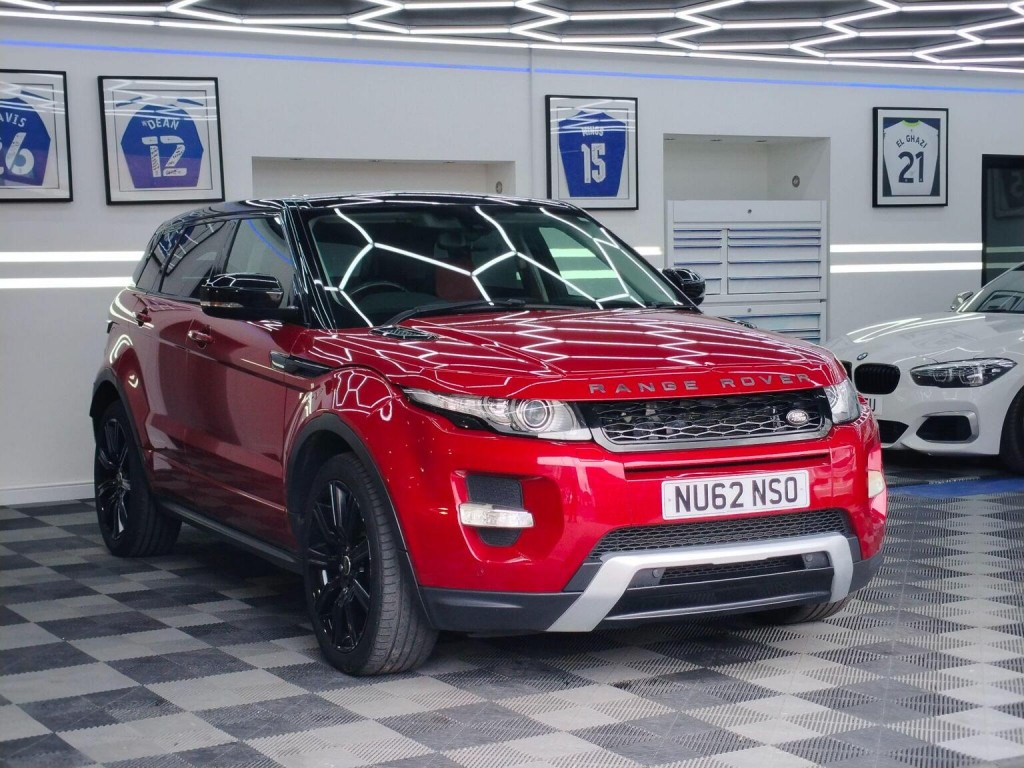 Used LAND ROVER RANGE ROVER EVOQUE 2012 Red for sale - £6399 in Walsall